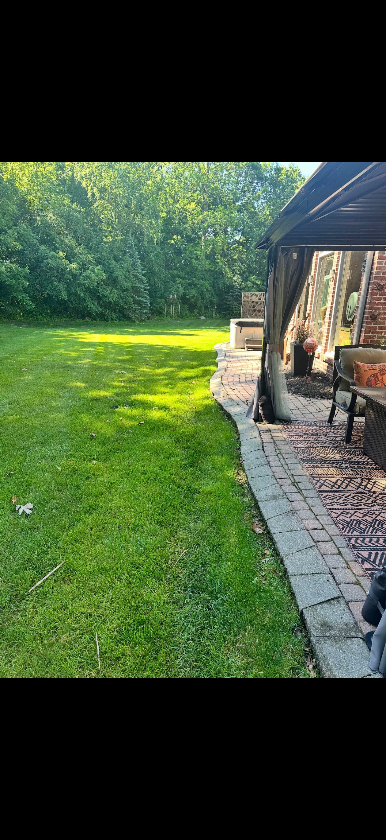 Gallery photos for Paver Patio Rebuild with Proper Edging Wall and Limestone Base: Image #5